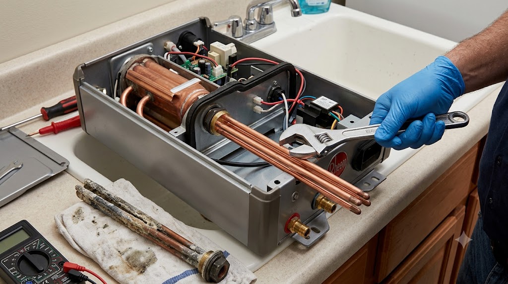 How to Replace the Rheem RTEX-24 Heating Element